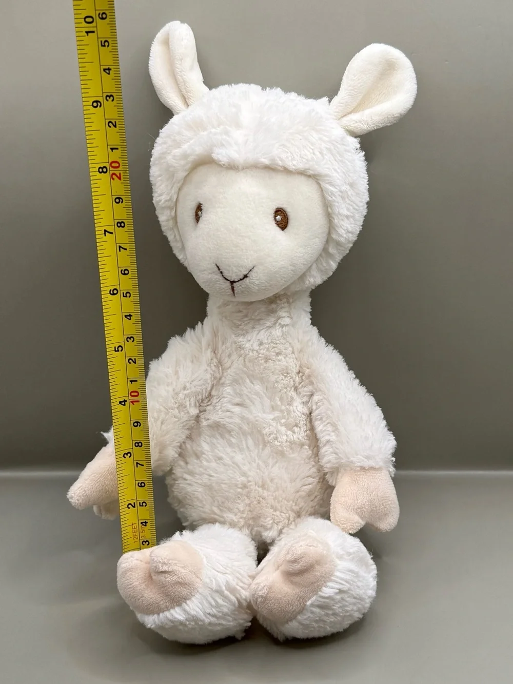 GUND Baby Toothpick Llama Cream Baby Lovey Soother Plush Stuffed Animal